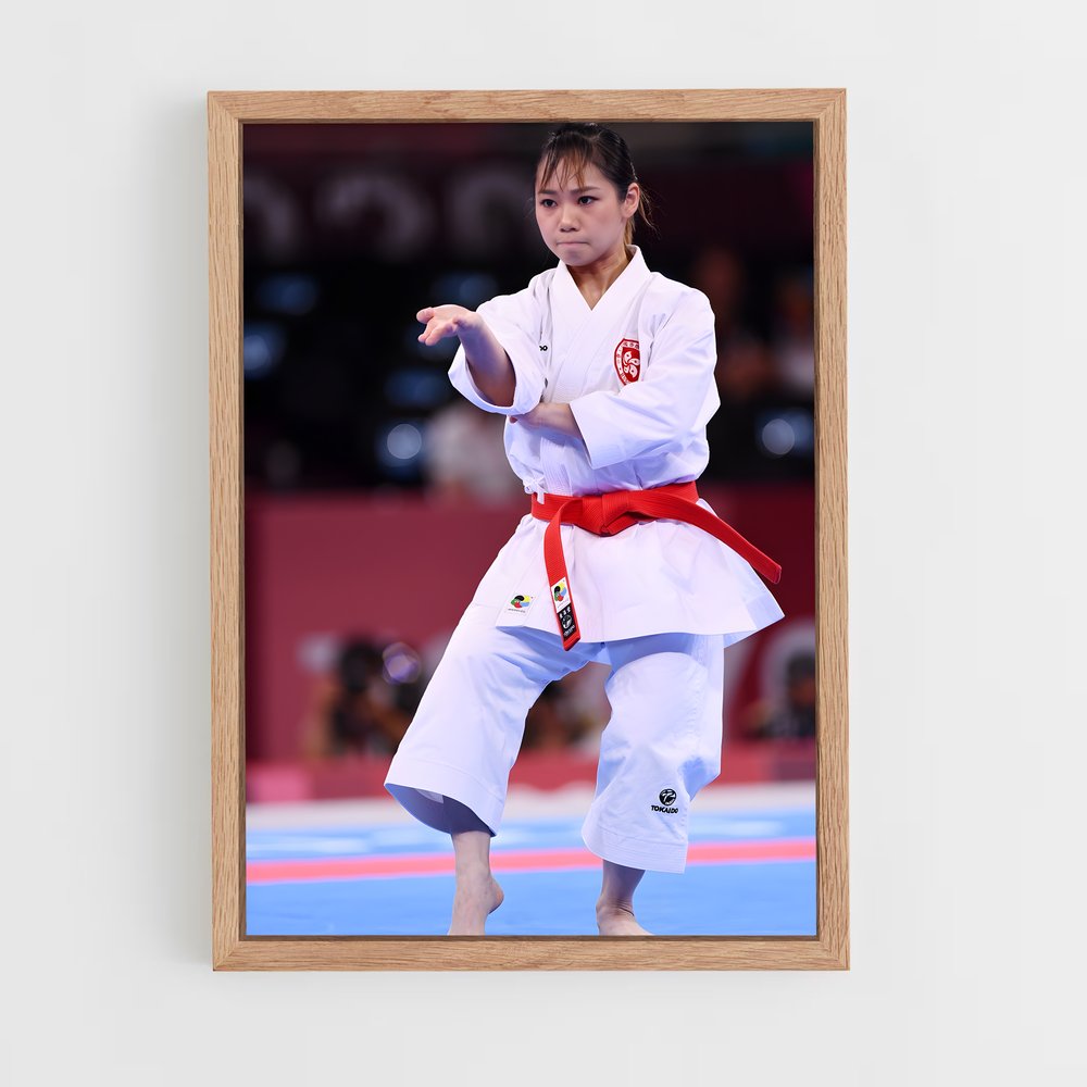 Poster Olympics de karate – affiche Karaté (vue 4)